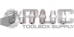 LOT OF 6 NEW PARKER STRAIGHT CONNECTOR 7/16" ID 11/16" OD MALE THREAD