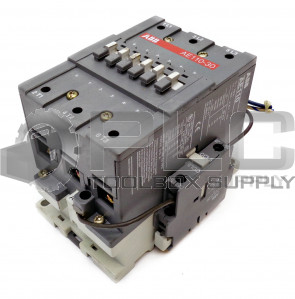 ABB AE110-30 CONTACTOR W/CAL5-11 CCL5-01 CONTACT BLOCKS