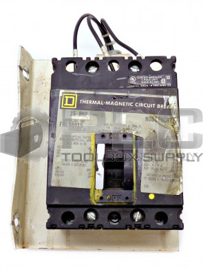 SQUARE D FAL36015 SER 2 15AMP THERMAL-MAGNETIC CIRCUIT BREAKER