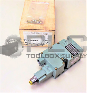 NEW BARKSDALE 3AG11T-03C-01SW PRESSURE SWITCH 1.5-50 PSI 115 VAC 3 AMPS