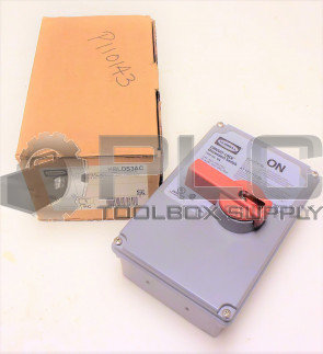 NEW HUBBELL HBLDS3AC CIRCUIT LOCK DISCONNECT SWITCH 30 AMP 600VAC