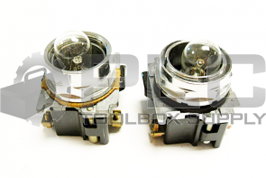 NEW LOT OF 2 CUTLER HAMMER 10250T PILOT LIGHT 
