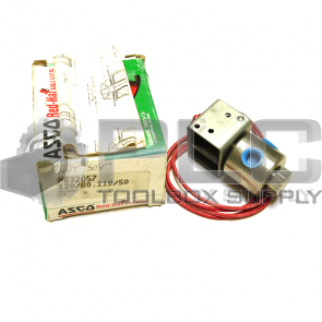NEW ASCO RED-HAT P832057 SOLENOID VALVE 1/4" 120/160