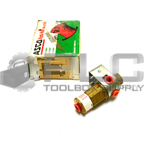 NEW ASCO XP320B01312128 3-WAY AIR/GAS 600PSI 1/8"