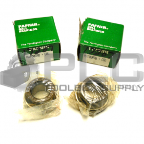 LOT OF 2 NEW FAFNIR RA100RRB+COL INSERT BEARING WITH COLLAR