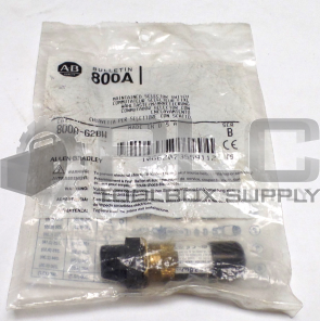 NEW ALLEN BRADLEY 800AG2BW SER.B STANDARD KNOB SELECTOR SWITCH 800A-G2BW