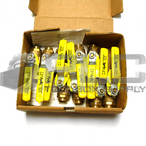 BOX OF 9 NEW APOLLO 70-203-01 BRASS BRONZE SWEAT SOLDER BALL VALVE 1/2"