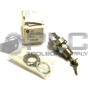 NEW ALLEN BRADLEY 800T-H31D1 SER T 2 POSITION MAINTAINED SELECTOR SWITCH
