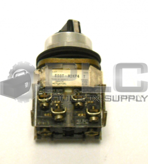 ALLEN BRADLEY 800T-N2KP4 SER.T W/ 800T-XA SELECTOR SWITCH 3 POSITION
