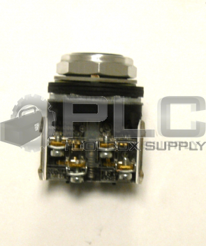 ALLEN-BRADLEY 800T-A SER.T W/800T-XA PUSHBUTTON FLUSH BLACK HEAD 