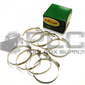 BOX OF 8 NEW IDEAL 5372 CLAMPS FOR 4-4 1/2" HOSE