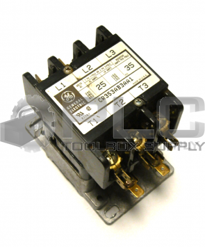 GENERAL ELECTRIC GE CR353AB3AA1E 55-B31A MANGNETIC CONTACTOR