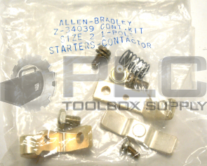 NEW ALLEN BRADLEY Z-34039 CONTACT KIT SIZE 2,1 POLE STARTERS CONTACTOR 