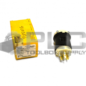 NEW HUBBELL HBL2321 TWIST LOCK PLUG MALE POWER CONNECTOR