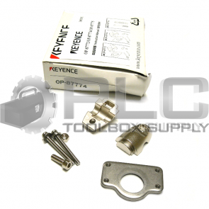 NEW KEYENCE OP-87774 BRACKET ADJUSTABLE 15MM LENGTH 4MM WIDTH FLAT M5
