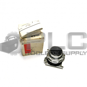 NEW CUTLER HAMMER 10250T101 BLACK PUSH BUTTON