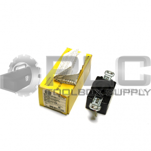 NEW HUBBELL HBL7310B TWIST LOCK DOUBLE RECEPTACLE 20A 3 POLE 3 WIRE