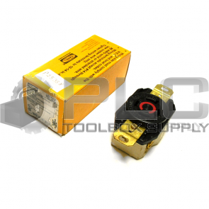 NEW HUBBELL HBL2430 TWIST LOCK RECEPTACLE 20A 3 POLE 4 WIRE