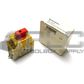 NEW TECHNOELECTRIC SD1-032-RR DISCONNECT SWITCH RED HANDLE 32AMP