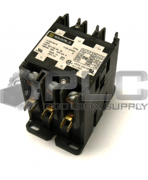 SQUARE D 8910 DPA53 CONTACTOR W/ 9998 DA2 120V COIL