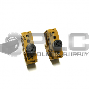 LOT OF 2 WEIDMULLER SAKS4 16A FUSE TERMINAL BLOCK