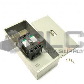 NEW GE TEB132070 CIRCUIT BREAKER WITH ENCLOSER TE100F/TE100S