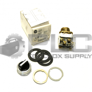 NEW ALLEN BRADLEY 800T-J4A SELECTOR SWITCH BLACK SER T