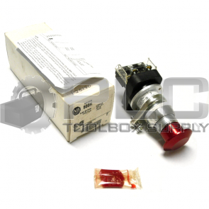 NEW ALLEN BRADLEY 800H-FPX6D4 PUSH BUTTON RED SER C