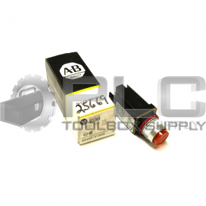 NEW ALLEN BRADLEY 800MR-P16AS SM ROUND PILOT LIGHT AMBER LENS