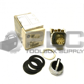 NEW ALLEN BRADLEY 800T-J5A /T SELECTOR SWITCH BLACK 800TJ5A SER.T