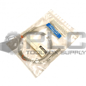 NEW OMEGA XCIB-K-4-1-3 HIGH TEMP INCONEL  CERAMIC FIBER INSULATED THERMOCOUPLES