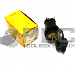 NEW HUBBELL HBL2431SW TWIST-LOCK SAFETY-SHROUD WATERTIGHT PLUG 20A 3P 4W *READ*