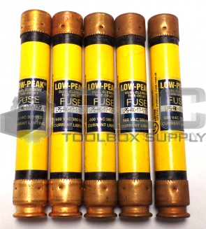 NEW LOT OF 5 BUSSMANN LPS-RK-17-1/2SP DUAL ELEMENT TIME DELAY FUSE 