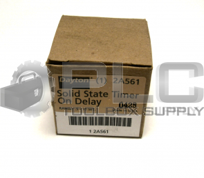 NEW DAYTON 2A561 SOLID STATE TIMER ON DELAY