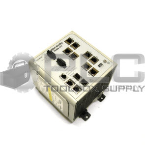 ALLEN BRADLEY 1783-MS10T STRATIX 8000 ETHERNET SWITCH SER A