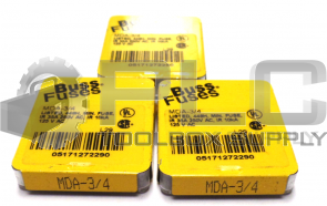 LOT OF 3 PACKS NEW BUSS MDA-3/4 FUSES (3 PACKS OF 5)