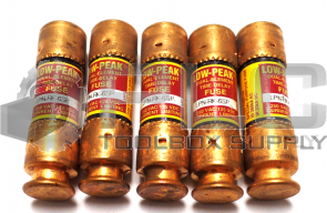 LOT OF 5 NEW BUSSMANN LPN-RK-6SP DUAL ELEMENT TIME DELAY FUSE 