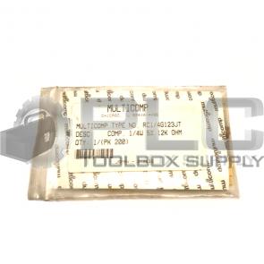 NEW MULTICOMP RC1/4G123JT COMP RESISTORS 200PK