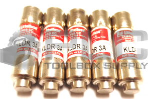 LOT OF 5 NEW LITTELFUSE KLDR 3A CURRENT LIMITING TIME DELAY FUSE