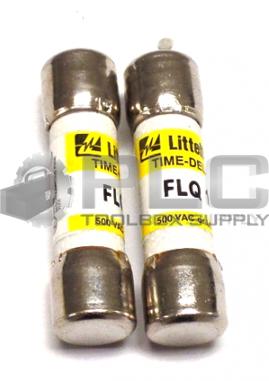 LOT OF 2 NEW LITTELFUSE FLQ 10 TIME DELAY FUSE 