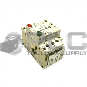 ALLEN BRADLEY 140-MN-0160 SER C MANUAL MOTOR STARTER W/140-T10 /C AND 140-A11 /C