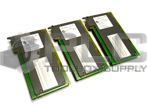 LOT OF 3 ALLEN BRADLEY 1771-IAD /D 120V AC/DC INPUT MODULE