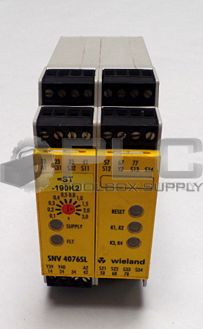 WIELAND SNV 4076SL-A R1.188.2040.0 CONTACT EXPANSION RELAY