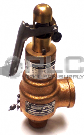 KUNKLE VALVE 6010GFM01-AM 1-1/4" SAFETY RELIEF VALVE 