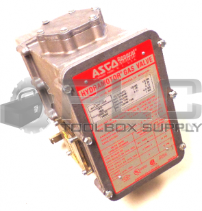 ASCO AH13D112A4 HYDRAMOTOR GAS VALVE 