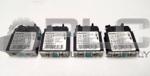 SIEMENS LOT OF 4 3RH1921-1CA10 AUXILIARY CONTACT BLOCK
