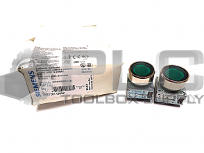 NEW SIEMENS BOX OF 2 3SB3 501-0AA41 PUSHBUTTON 3SB3501-0AA41