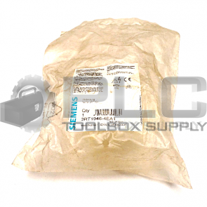NEW SIEMENS 3RT1946-4EA1 CONTACTOR TERMINAL COVER