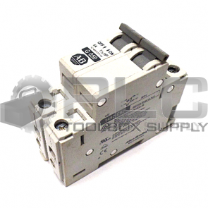 NEW ALLEN-BRADLEY 1492-CB2-G050 CIRCUIT BREAKER 2 POLES 5 AMP