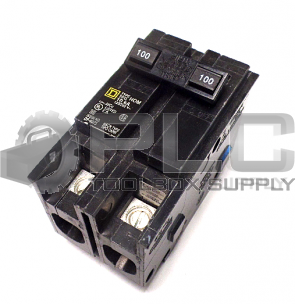 NEW SQUARE D HOM2100 MINIATURE CIRCUIT BREAKER 120/240V 100A